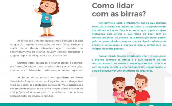 Como lidar com as birras…